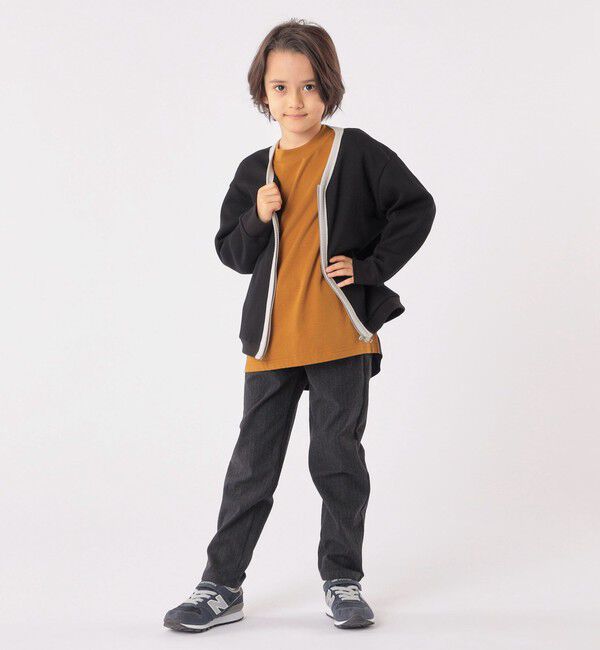 SHIPS KIDS「SHIPS KIDS:100～130cm / ワッフル カーディガン」|カーディガン|