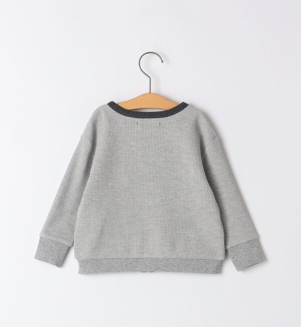 SHIPS KIDS「SHIPS KIDS:80～90cm / ワッフル カーディガン」|カーディガン|