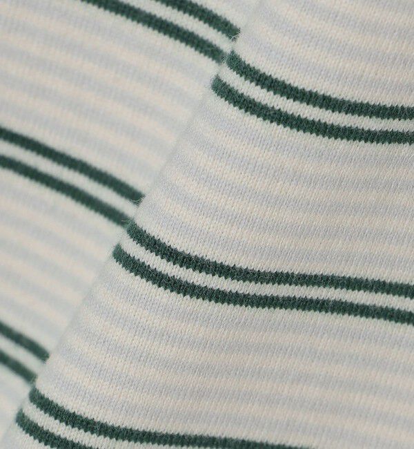 SHIPS「SHIPS: マイクロ ボーダー Tシャツ (ロンT)」|Tシャツ・カットソー|