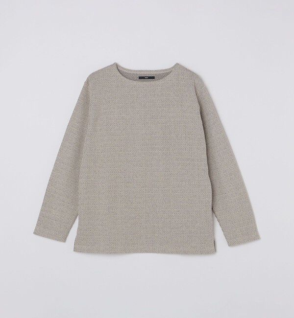 SHIPS「SHIPS: ローゲージ ピケ ボートネック カットソー」|Tシャツ・カットソー|