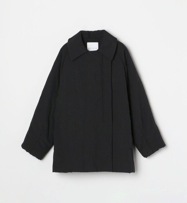 quaranciel「quaranciel: 中綿 テーラード ミドル ジャケット コート」|ダウン|