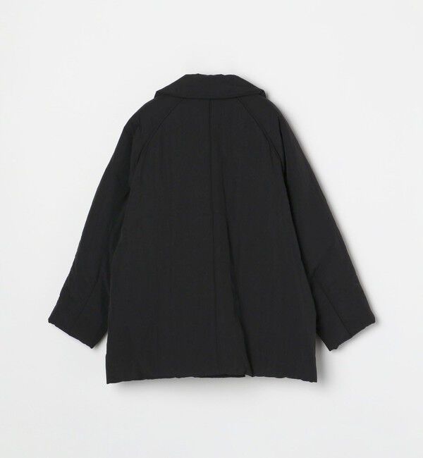 quaranciel「quaranciel: 中綿 テーラード ミドル ジャケット コート」|ダウン|