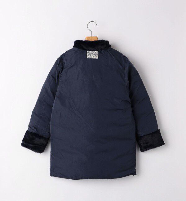 SHIPS KIDS「SHIPS KIDS:100～130cm /〈手洗い可能〉リバティ リサイクル ロング ダウン」|ダウン|