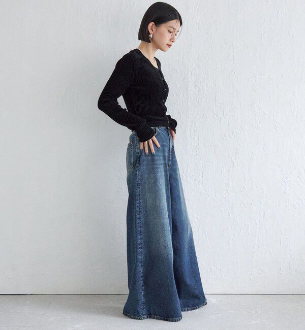 SHIPS for women「Wai＋:〈手洗い可能〉1/18ホック付 カーディガン」|カーディガン|