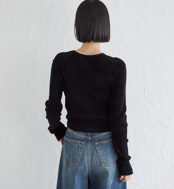 SHIPS for women「Wai＋:〈手洗い可能〉1/18ホック付 カーディガン」|カーディガン|