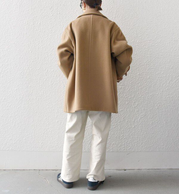 SHIPS any「SHIPS any: ウール コクーン テーラード ショート コート 25AW」|その他|