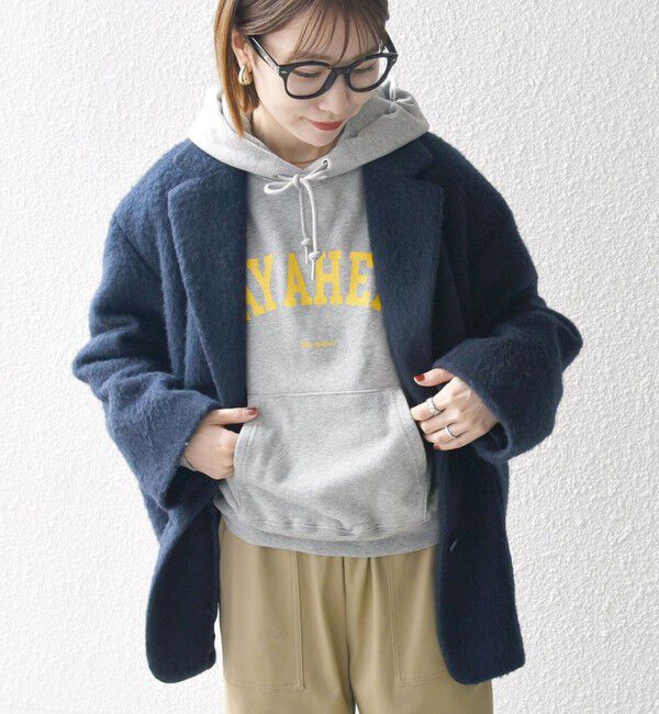 SHIPS any「SHIPS any: ウール ミックス シャギー シングル コート」|その他|