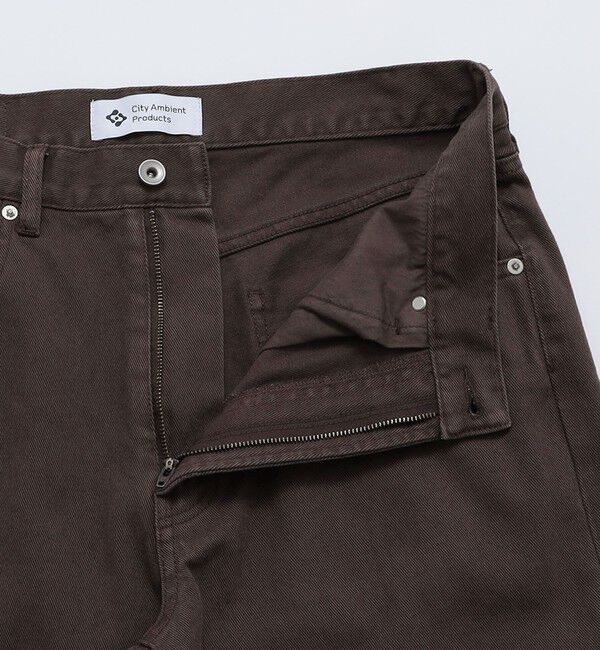 SHIPS「City Ambient Products: 12オンス ストレート バギー デニム パンツ」|デニム|