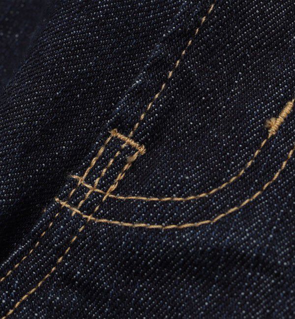 SHIPS「City Ambient Products: 12オンス ストレート バギー デニム パンツ」|デニム|