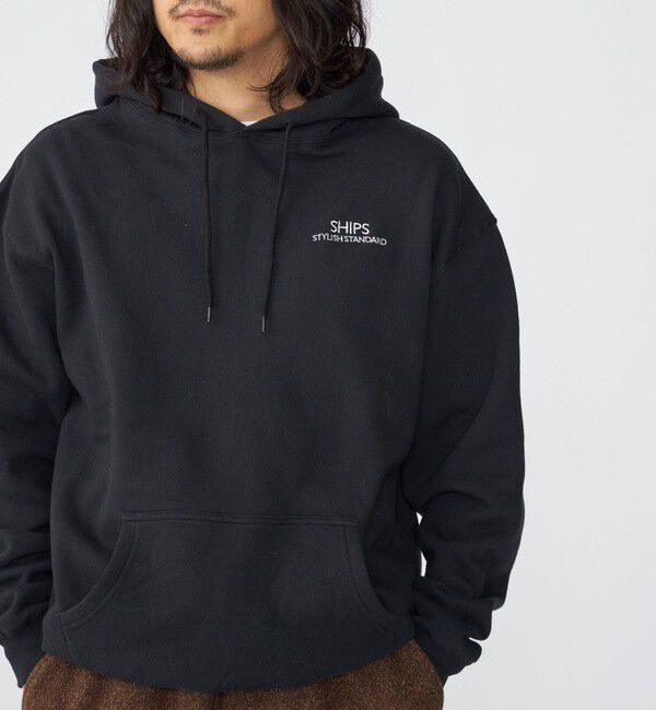 SHIPS「【WEB限定】SHIPS: SCREEN STARS(R) STYLISH STANDARD ロゴ 刺繍 パーカー」|パーカー|