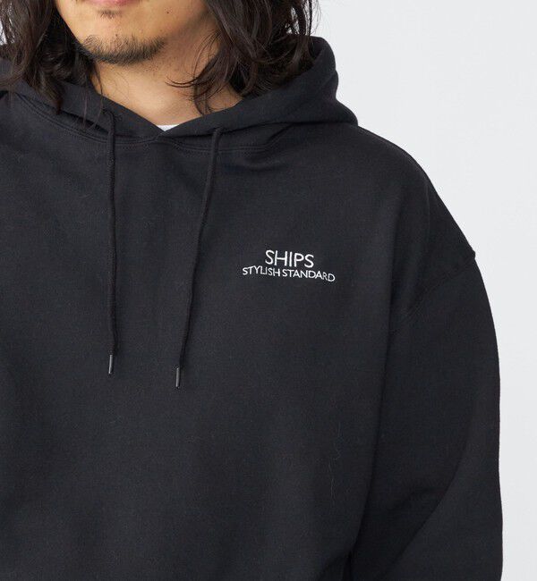 SHIPS「【WEB限定】SHIPS: SCREEN STARS(R) STYLISH STANDARD ロゴ 刺繍 パーカー」|パーカー|