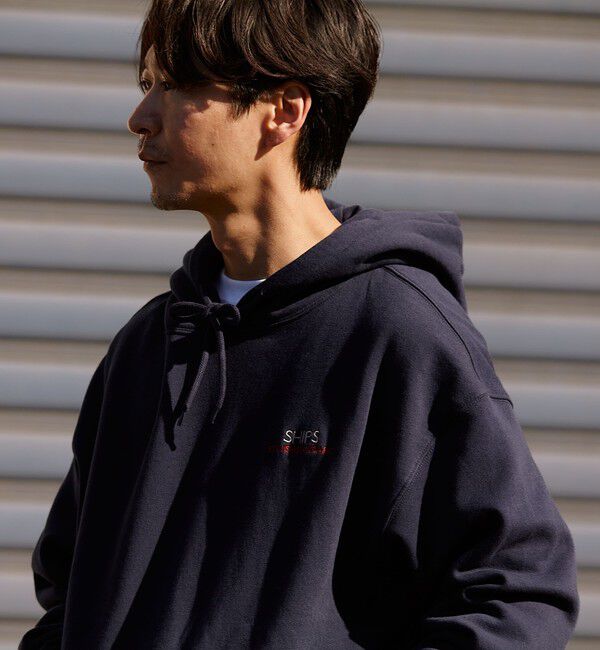 SHIPS「【WEB限定】SHIPS: SCREEN STARS(R) STYLISH STANDARD ロゴ 刺繍 パーカー」|パーカー|