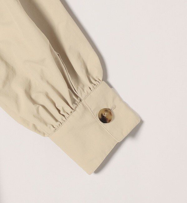 SHIPS any「SHIPS any:〈洗濯機可能〉スタンドカラー ドロスト ギャザー ロング コート」|その他|