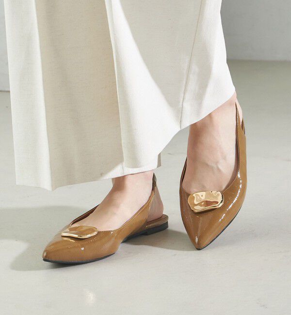 SHIPS for women「2WAY バックル スリング バック フラット シューズ」|パンプス|