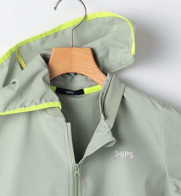 SHIPS KIDS「SHIPS KIDS:140～160cm /〈UVカット〉ジップ パーカー」|パーカー|