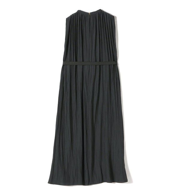 SHIPS for women「〈手洗い可能〉割繊 無地 ノースリーブ ワンピース」|ワンピース|