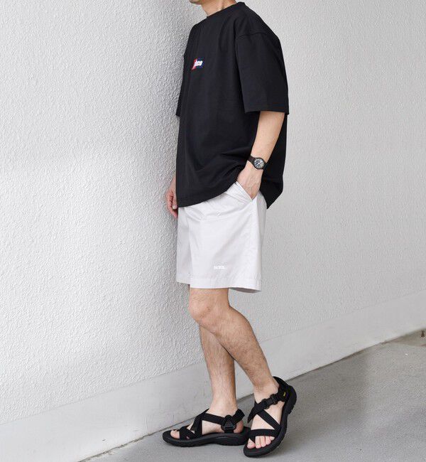 SHIPS any「【SHIPS any別注】prince:〈吸水速乾/UVカット/遮熱〉ボックス ロゴ 刺繍 スピンドル Tシャツ◇」|Tシャツ・カットソー|