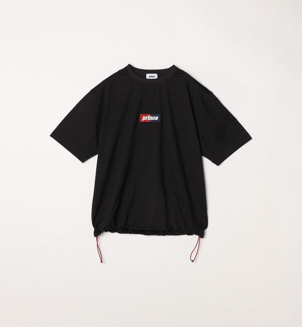 SHIPS any「【SHIPS any別注】prince:〈吸水速乾/UVカット/遮熱〉ボックス ロゴ 刺繍 スピンドル Tシャツ◇」|Tシャツ・カットソー|