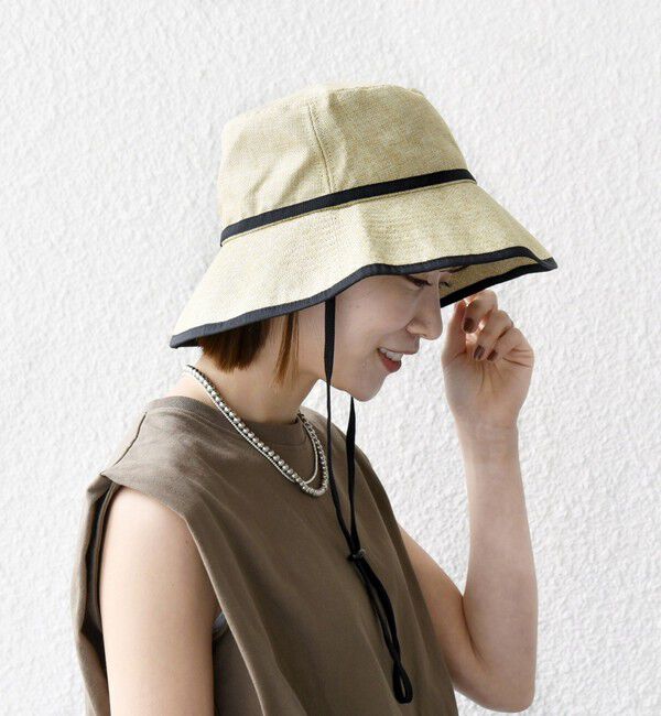 SHIPS any「《一部追加予約》SHIPS any: ループ付き パイピング ハット」|ハット|