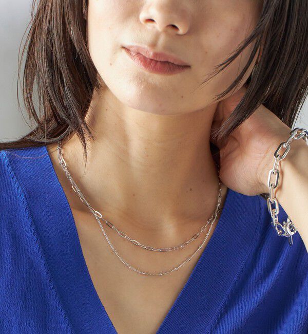 SHIPS for women「レイヤード チェーン ネックレス」|ネックレス|