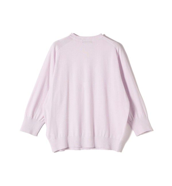 SHIPS for women「SHIPS Primary Navy Label:SUVIN ドルマン プルオーバー（61.81）」|ニット・セーター|