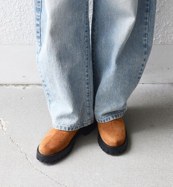 SHIPS any「SHIPS any: プラットフォーム ショート ブーツ」|ショートブーツ|