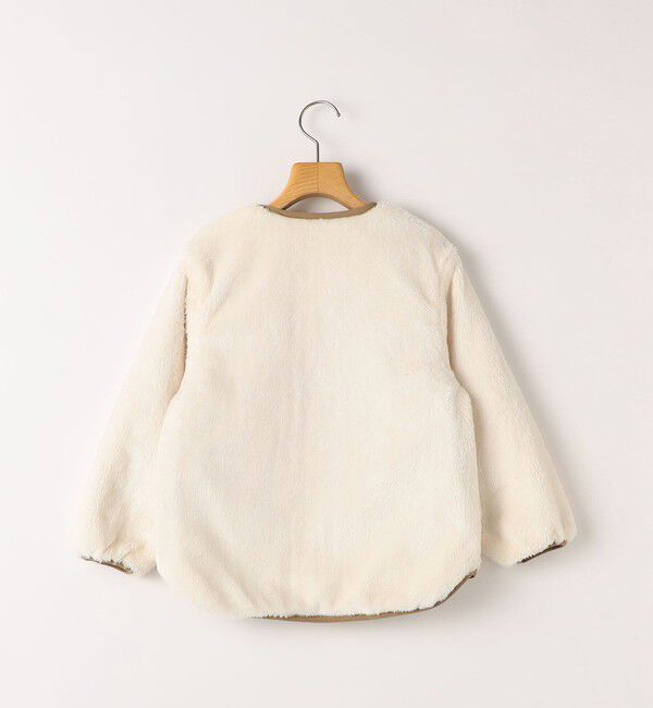 SHIPS KIDS「SHIPS KIDS:80～90cm/〈洗濯機可能〉ボア&times;キルティング リバーシブル ブルゾン」|ブルゾン・スタジャン|