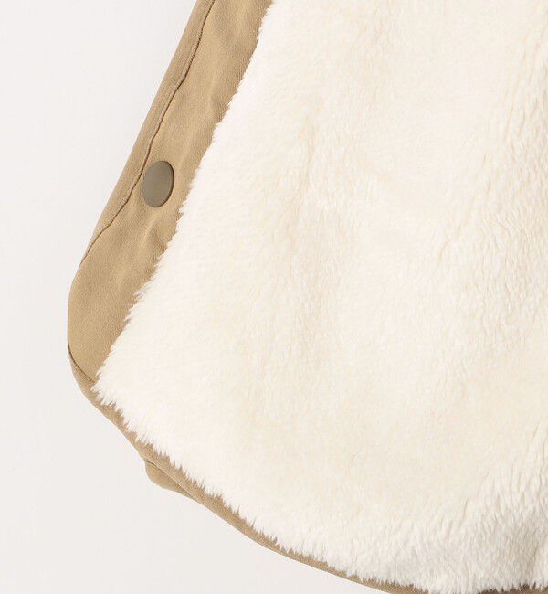 SHIPS KIDS「SHIPS KIDS:80～90cm/〈洗濯機可能〉ボア&times;キルティング リバーシブル ブルゾン」|ブルゾン・スタジャン|