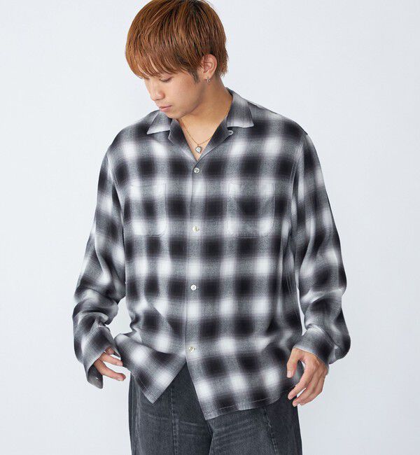 SHIPS「TOWNCRAFT: 60 LOOP COLLER SHIRT」|シャツ・ブラウス|