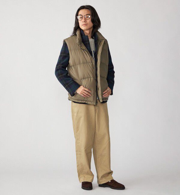 SHIPS「【SHIPS別注】CRESCENT DOWN WORKS: イタリアン ベスト」|ダウンベスト・ベスト|