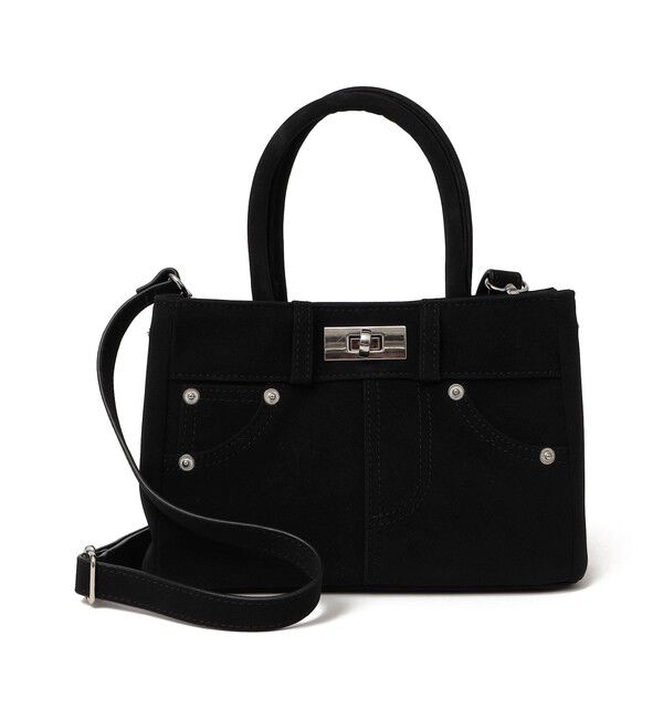 SHIPS for women「【WEB限定】2WAY ひねり 金具 ポケット バッグ」|ハンドバッグ|