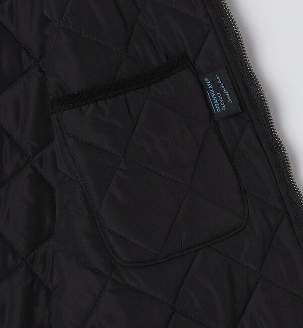 SHIPS「SHIPS:〈手洗い可能〉NETPLUS(R) キルティング スタンド ベスト」|ダウンベスト・ベスト|