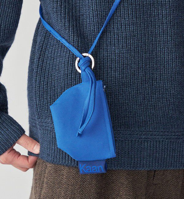 SHIPS「Kaan: MINI LANYARD POUCH POLY」|リュック|ブルー