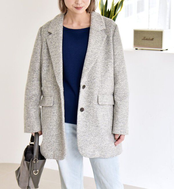 quaranciel「quaranciel: スライバー オーバー テーラード ジャケット コート」|その他|