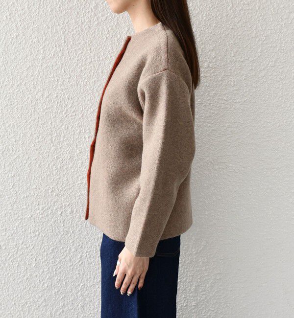 SHIPS Colors 「SHIPS Colors:〈手洗い可能〉チャイニーズラクーン 接結 カーディガン◇」|カーディガン|