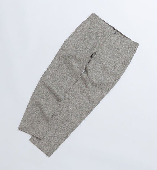 SHIPS「SHIPS: 〈手洗い可能〉ウール シルク テーパードチノ」|チノ|