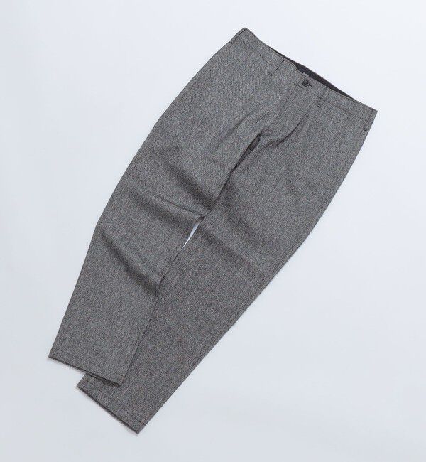 SHIPS「SHIPS: 〈手洗い可能〉ウール シルク テーパードチノ」|チノ|