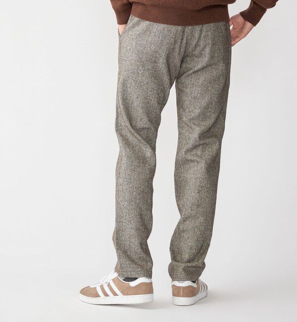 SHIPS「SHIPS: 〈手洗い可能〉ウール シルク テーパードチノ」|チノ|