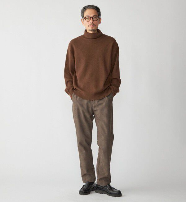 SHIPS「SHIPS: 〈手洗い可能〉7ゲージ ウール カシミヤ ボイル タートルネック」|ニット・セーター|