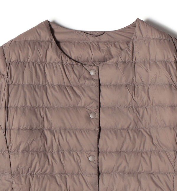 SHIPS Colors 「SHIPS Colors:〈洗濯機可能・撥水〉ノーカラー ライト ダウン ジャケット」|ダウン|