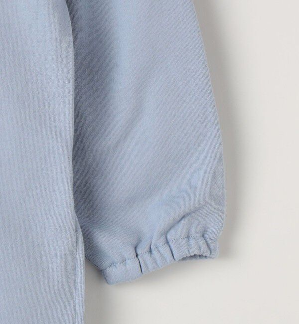 SHIPS KIDS「SHIPS KIDS:140～150cm / カレッジロゴ フラワー 刺繍 スウェット ワンピース」|ワンピース|