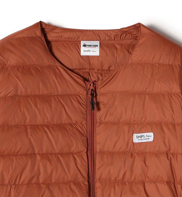 SHIPS Colors 「【SHIPS Colors別注】FIRST DOWN:〈撥水・洗濯機可能〉リンク ライト ダウン」|ダウン|