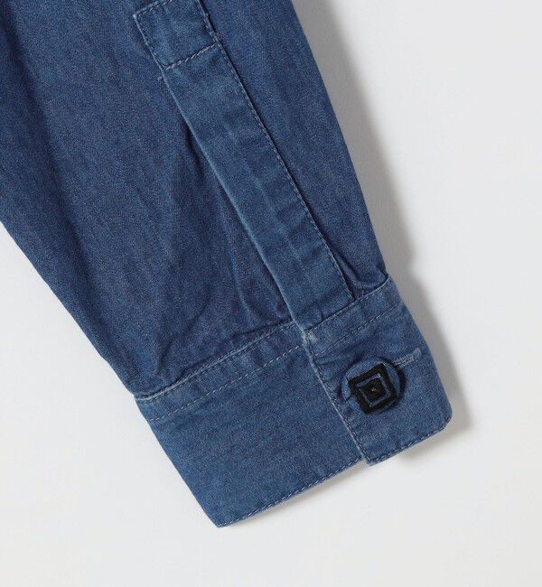 SHIPS any「bon_meur:〈洗濯機可能〉エンブロイダリー デニム シャツ ジャケット」|デニムジャケット|