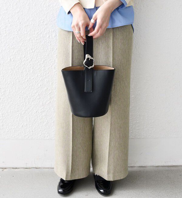 SHIPS Colors 「SHIPS Colors:ニュアンスバックル ミニ バケット◇」|ハンドバッグ|