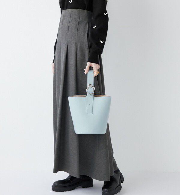 SHIPS Colors 「SHIPS Colors:ニュアンスバックル ミニ バケット◇」|ハンドバッグ|