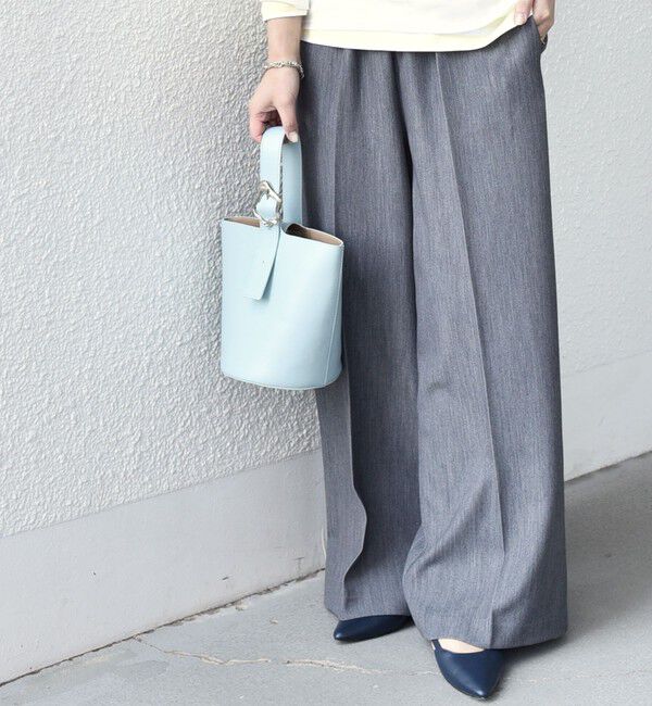 SHIPS Colors 「SHIPS Colors:ニュアンスバックル ミニ バケット◇」|ハンドバッグ|