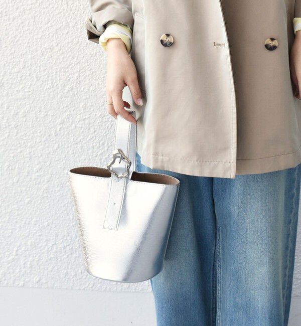 SHIPS Colors 「SHIPS Colors:ニュアンスバックル ミニ バケット◇」|ハンドバッグ|