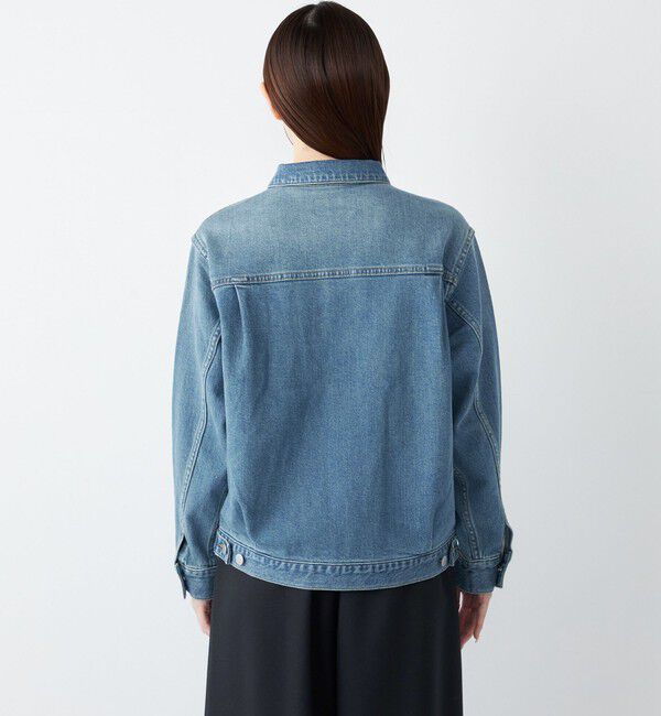 SHIPS Colors 「SHIPS Colors:〈洗濯機可能〉アマヨリ デニム ジャケット◇」|デニムジャケット|