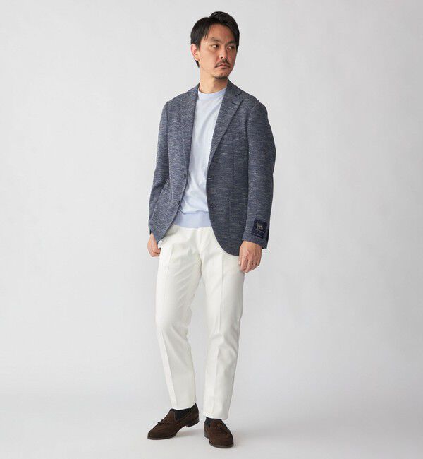 SHIPS「SHIPS:〈FUNCTION/手洗い可能〉コットン ノープリーツ 4WAY ストレッチ スラックス」|スラックス|