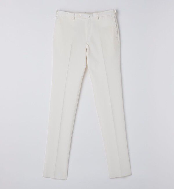 SHIPS「SHIPS:〈FUNCTION/手洗い可能〉コットン ノープリーツ 4WAY ストレッチ スラックス」|スラックス|